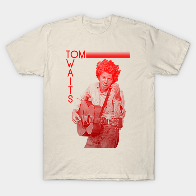 Tom Waits Downtown Train 80s Retro Tribute Tom Waits TShirt TeePublic